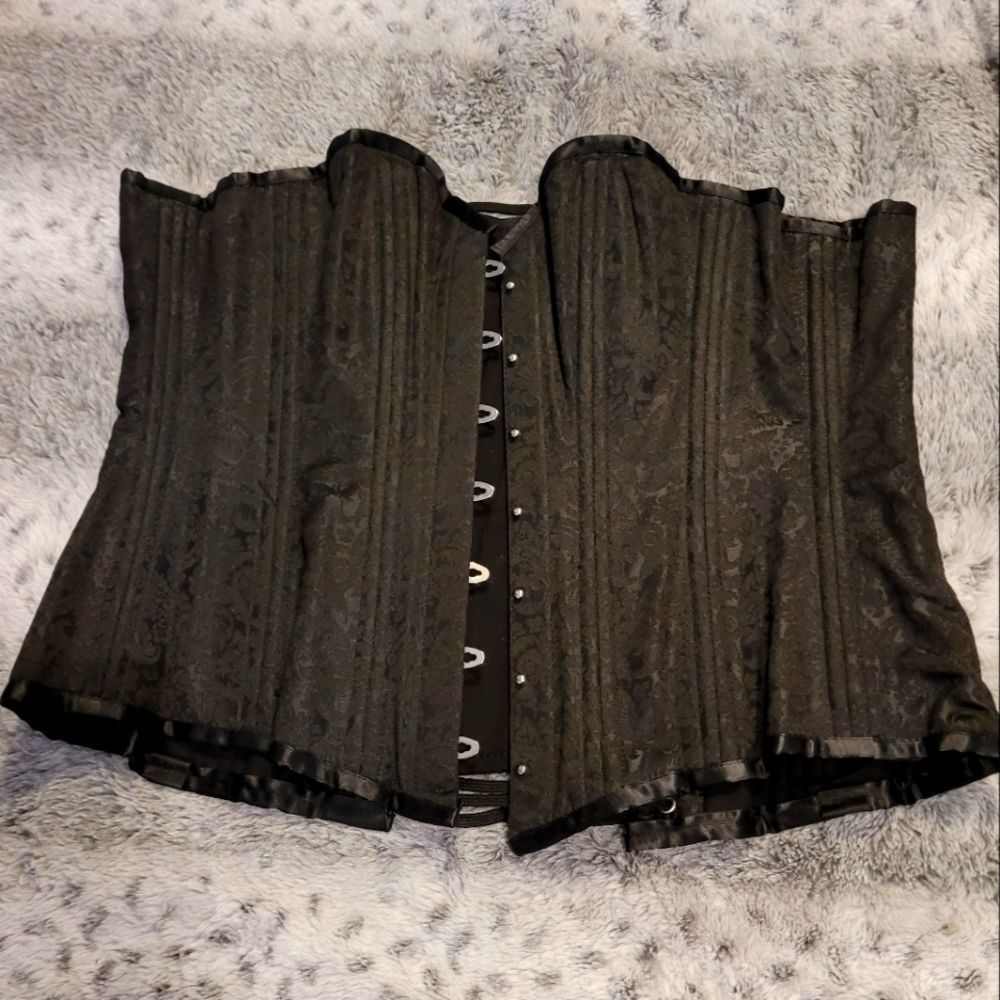 Black True Steel boned Corset